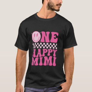 Mimi One Happy 1st Birthday Girl Theme Family Matc T-Shirt