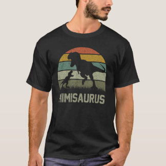 Mimi Saurus Rex Dinosaur Mimisaurus Family Matchin T-Shirt