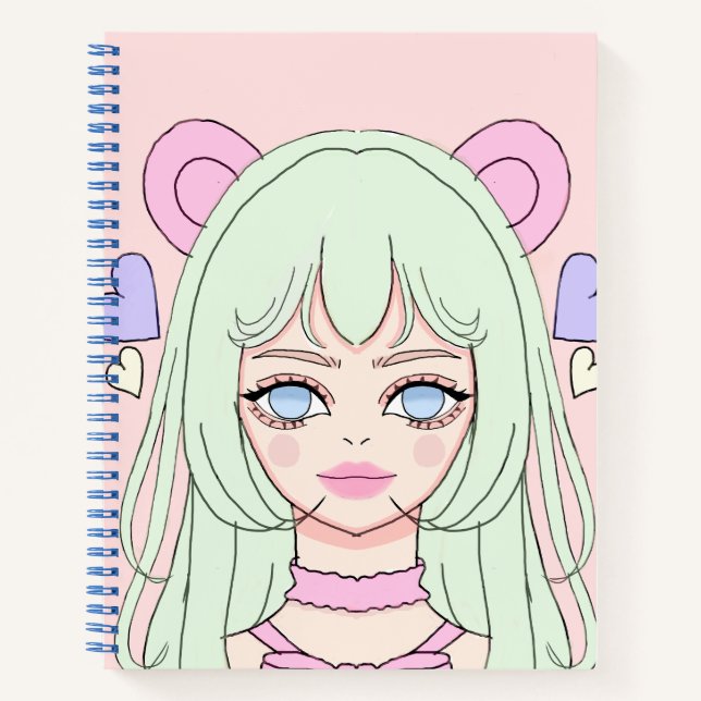 Mimi the calm notebook (Front)