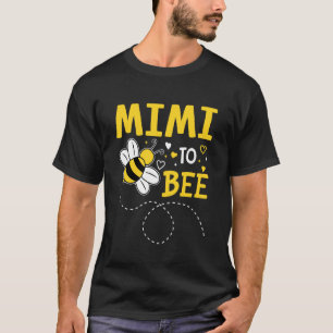 Mimi To Bee Funny Family Matching Pregnancy Announ T-Shirt