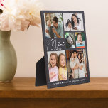 Mimi We Love You Grandkids 6 Photo Chalkboard Plaque<br><div class="desc">Customised Mimi picture frame plaque with grandkids names and  grandchildren photos .Makes a special, memorable and unique keepsake gift for holidays, birthday, grandparents day, mothers day and Christmas.</div>