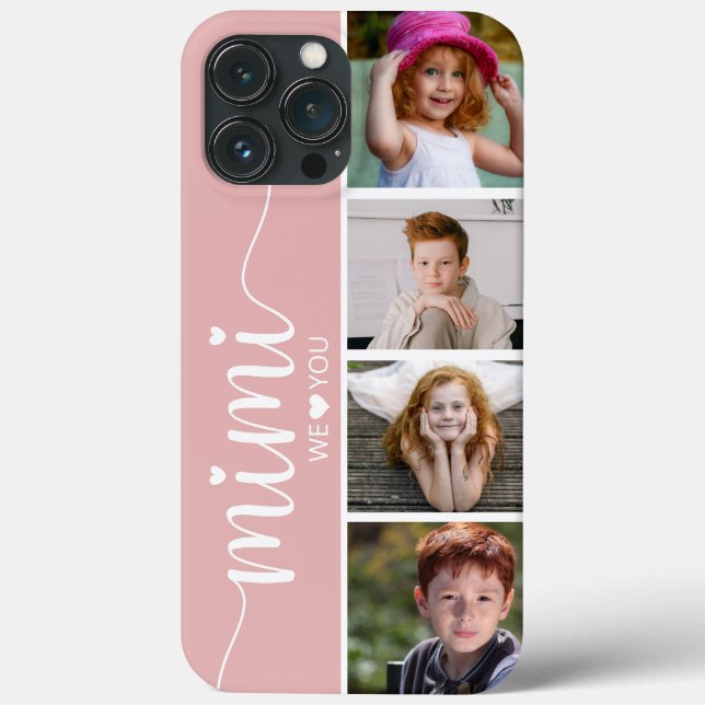 Mimi We Love You Photo Case-Mate iPhone Case (Back)