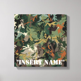 Mimicking Nature: The Science of Camouflage Canvas Print