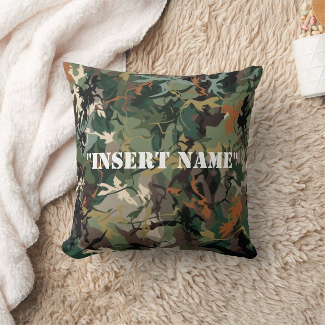 Mimicking Nature: The Science of Camouflage Cushion (Blanket)