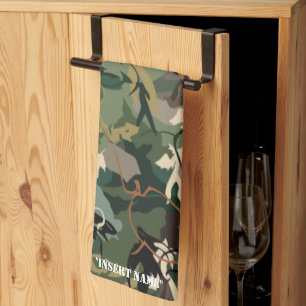 Mimicking Nature: The Science of Camouflage Tea Towel