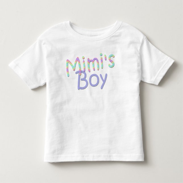 Mimis Boy Toddler Shirt (Front)