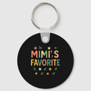 Mimi's Favorite Family Baby Granhild Quote  Key Ring