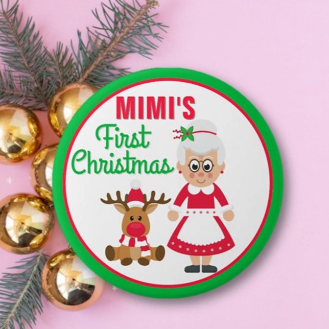 Mimi's First Christmas button (Creator Uploaded)
