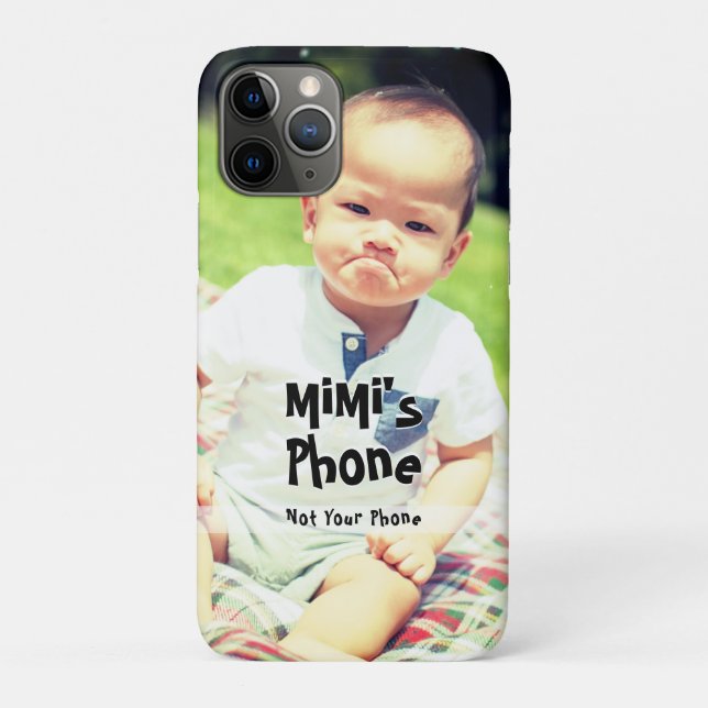 MiMi's Phone Case-Mate iPhone Case (Back)
