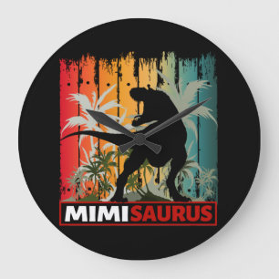 MIMISAURUS DINOSAUR LOVER LARGE CLOCK