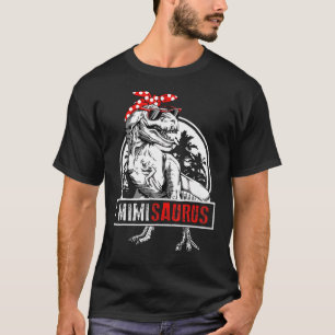 Mimisaurus T Rex Dinosaur Mimi Saurus Mother S Day T-Shirt