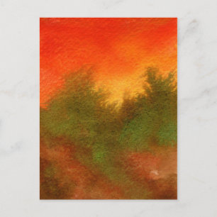 "Mimminalist Sunset" Country Roads Postcard