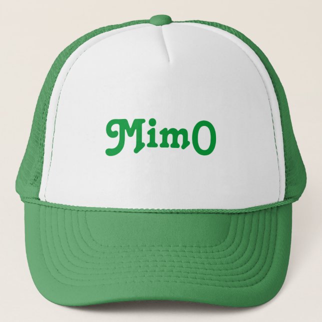 MimO Trucker Hat (Front)