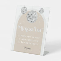 Mimosa Bar Bubbly Disco Ball Bridal Shower