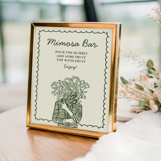 Mimosa Bar Fresh Off The Market Bridal Sign (Creator Uploaded)