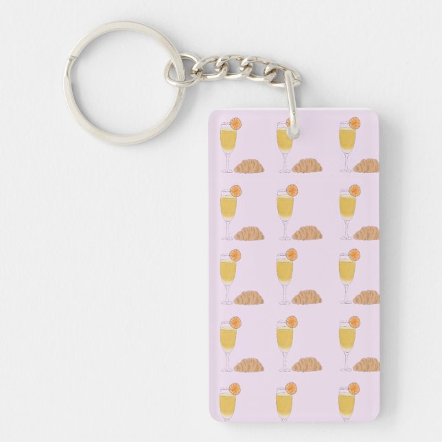 Mimosa Keychain (Front)