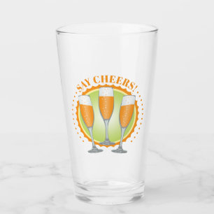 Mimosa Orange Champagne Glasses