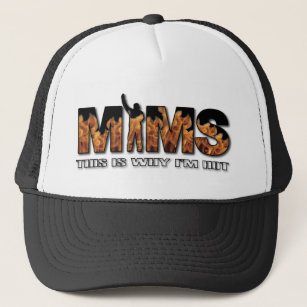 MIMS Hat -  This is Why I'm Hot Logo - White