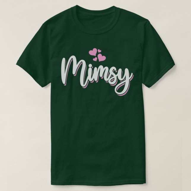 Mimsy For Women Mothers Day  T-Shirt (Design Front)