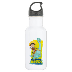 Min & Clover Making a Dino Difference 532 Ml Water Bottle