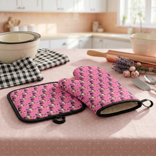 Min Oven Mitt & Pot Holder Set