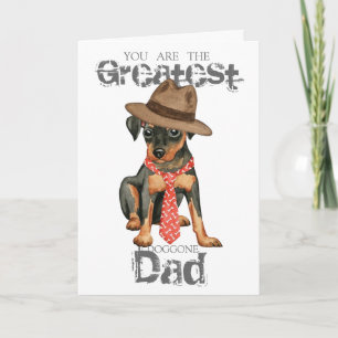 Min Pin Dad Card
