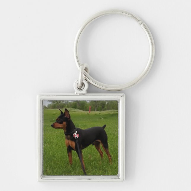 Min Pin Key Ring (Front)