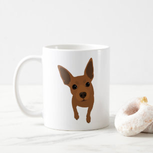 Min Pin Lover Classic Coffee Mug (Red Min Pin)