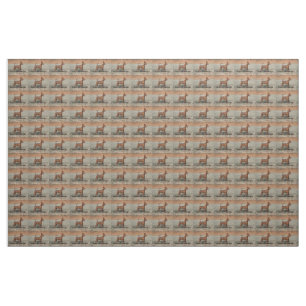 min pin red full love w pic fabric