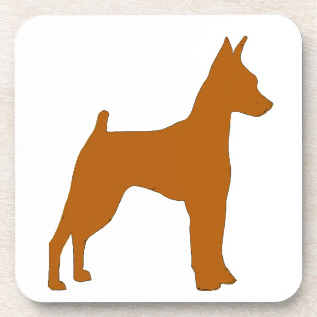 min pin red silo coaster (Front)