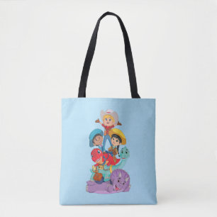 Min with Dino Ranch Friends Tote Bag