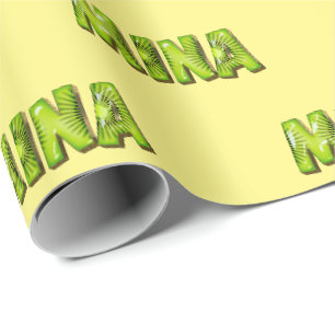 Mina Kiwi Fruit Gift Paper Gift Paper