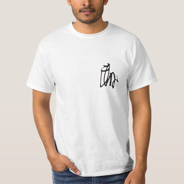 MINAMOTO no Yoritomo's Kao Front One-Point Replica T-Shirt (Front)