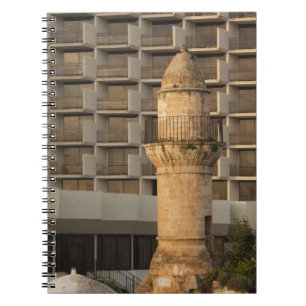 Minaret of the Jama al-Bahr waterfront mosque Notebook