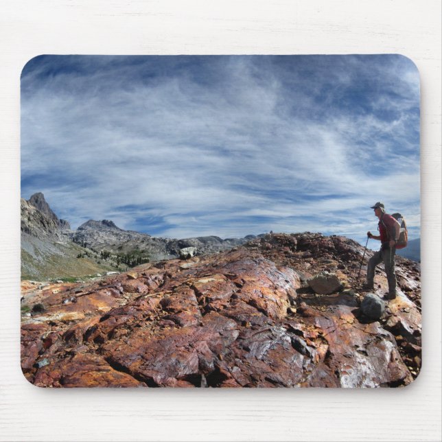 Minarets - Ansel Adams Wilderness - Sierra Nevada Mouse Pad (Front)