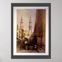 Minarets & Entrance of Metwaleys Roberts/Haghe Art