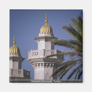 Minarets of Monastir, Tunisia Magnet