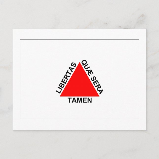 Minas Gerais, Brazil Flag Postcard (Front)