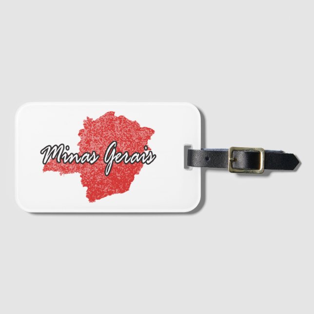 Minas Gerais Luggage Tag (Front Horizontal)