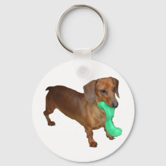 Minature Dachshund Key Ring