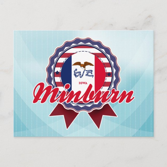 Minburn, IA Postcard (Front)