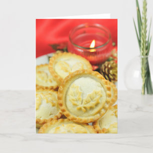 Mince pies for Christmas Holiday Card