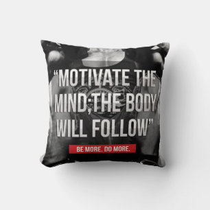 Mind and Body - Workout Motivational Cushion