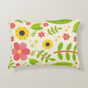 Mind blowing floral pattern Accent Pillow