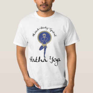 Mind Body Spirit Hatha Yoga T-Shirt