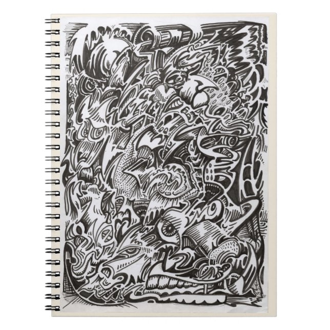 Mind Cascade drawing Notebook (Front)