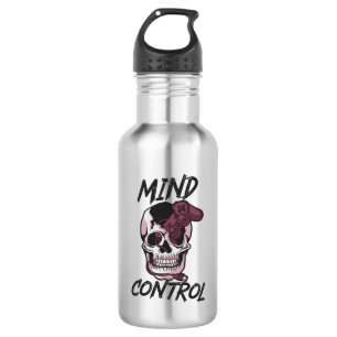 Mind control gaming design 532 ml water bottle