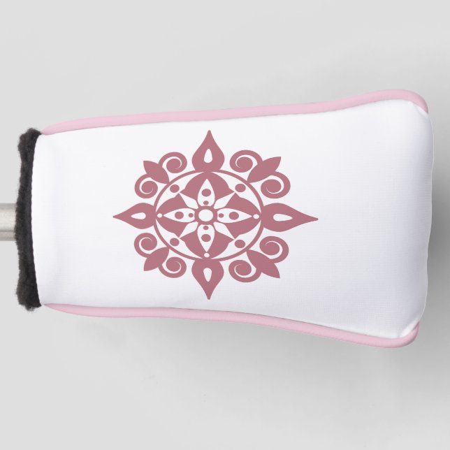 Mind fresh Mandala Design Golf Head Cover (Front)