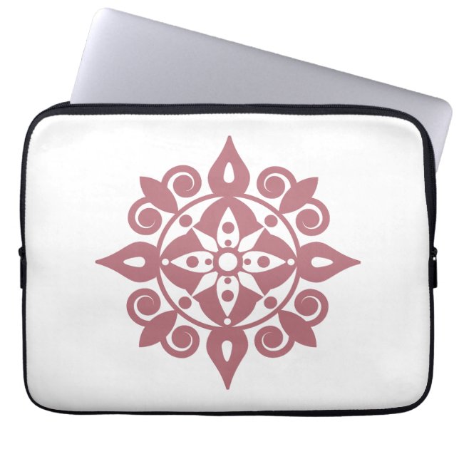 Mind fresh Mandala Design Laptop Sleeve (Front)