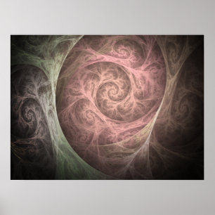 Mind Over Matter Fractal Poster